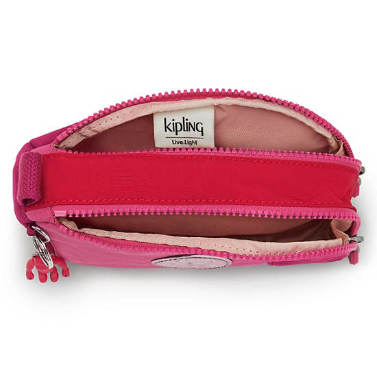 Kipling Tibby Klassieke Pouch Tassen Roze | BE 1913OK